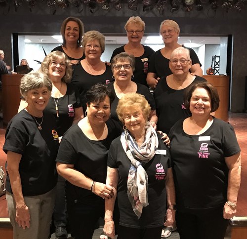 The Tachi Palace Hotel and Casino contributed $11,614 to Links for Life, a non-profit providing programs, services and education to individuals and families affected by breast cancer.